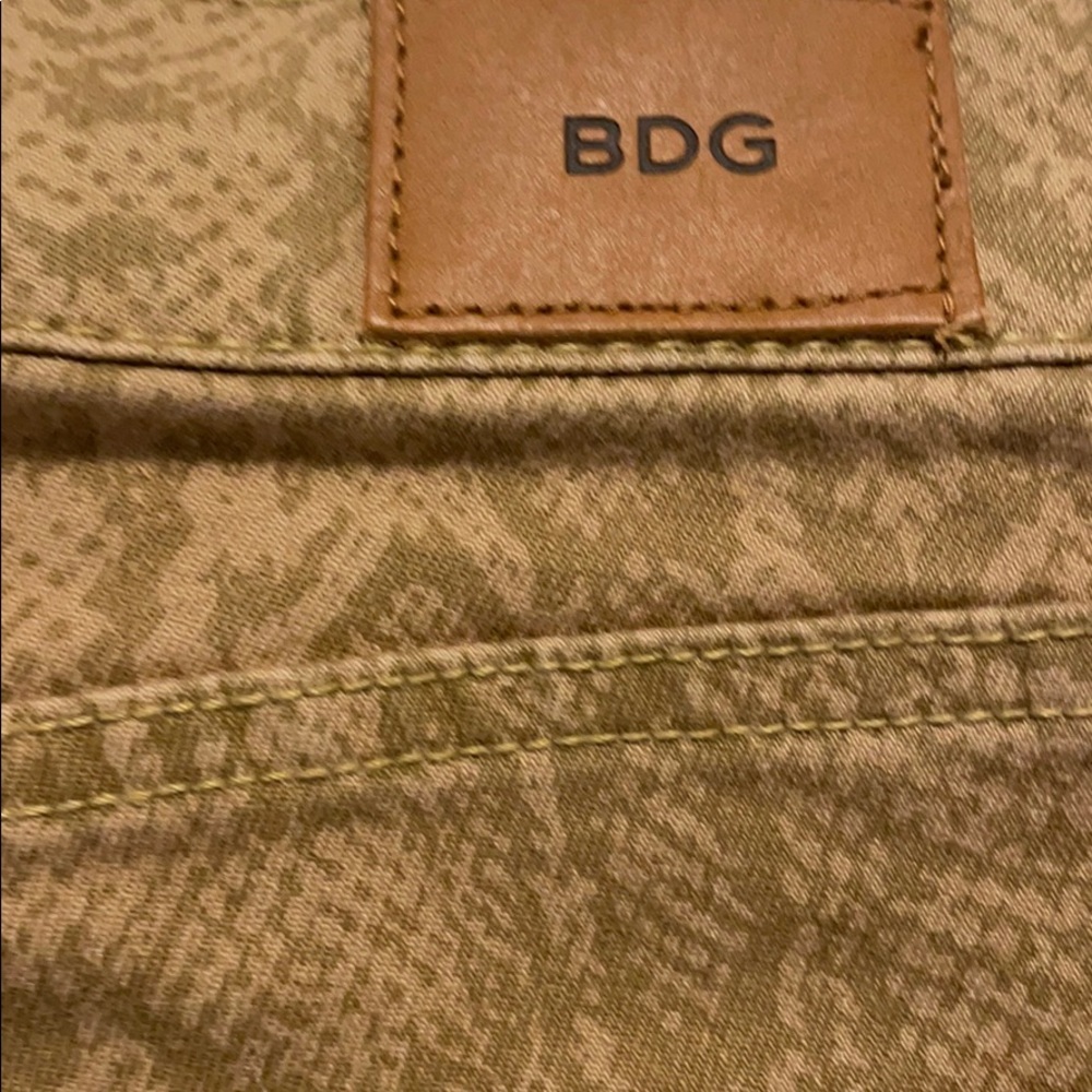 BDG Snake Skin Jeans